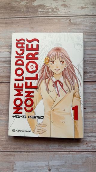 No me lo digas con flores 1 manga