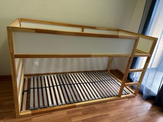 Litera Kura Ikea + somier extra