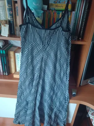 Vestido de tirantes estampado