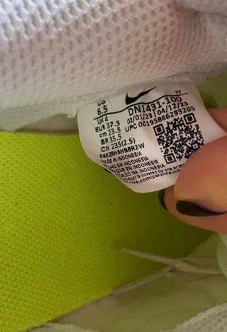 Nike Dunk Beige/Blanco Talla 37.5