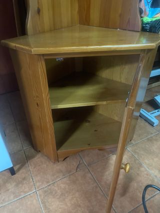 Mueble Rinconera Madera Artesanal