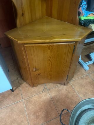 Mueble Rinconera Madera Artesanal