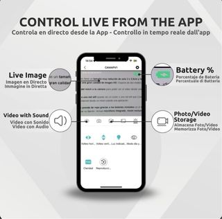 Cámara Espía 4k/ HD 1080p/ HD 720p