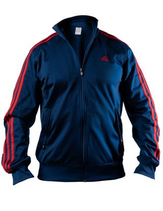 Chaqueta Adidas Track Jacket Azul y Roja