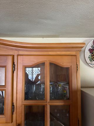 Conjunto provenzal . mueble   mesa y  4  sillas