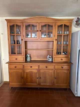 Conjunto provenzal . mueble   mesa y  4  sillas