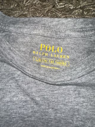 Polo Ralph Lauren Camiseta Gris