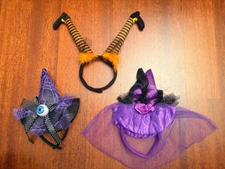 Set Diadema Niña Halloween