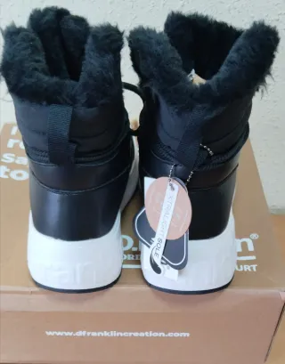 Talla 38. Botines forro cálido.