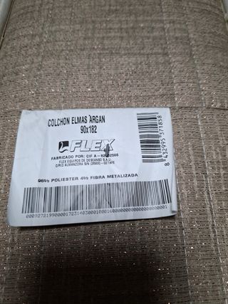 Colchón y canapé 90cm nuevos sin estrenar