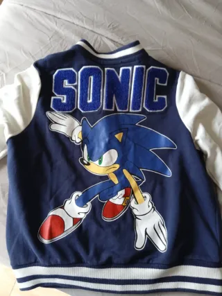 Chaqueta Sonic niño 5/6 años