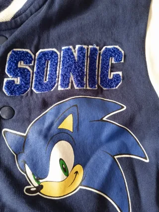 Chaqueta Sonic niño 5/6 años
