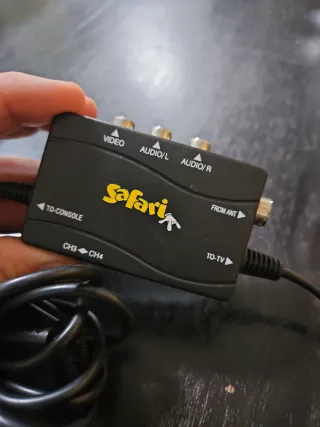 Adaptador Video RF PSX PS1 PS2 PS3