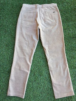 Pantalones de pana NAF NAF beige