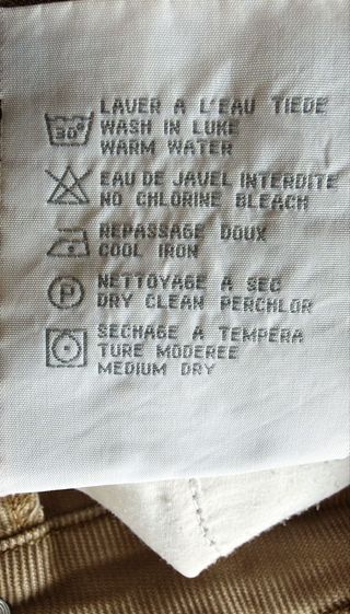 Pantalones de pana NAF NAF beige