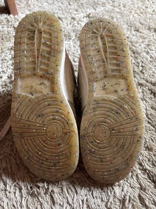 Zapatillas Air Jordan Talla 38 Beige y Rosa