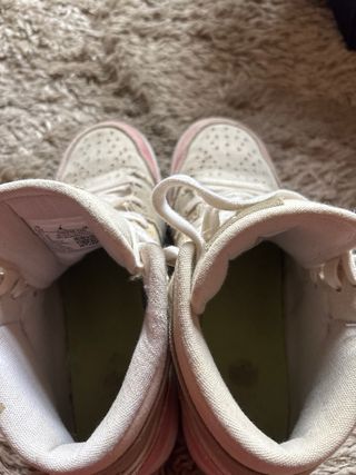 Zapatillas Air Jordan Talla 38 Beige y Rosa