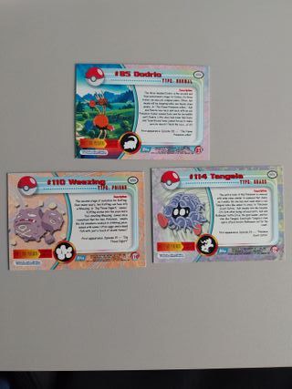 Lote 3 Cartas Pokémon TV Animation Raras