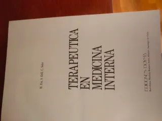 Terapéutica en Medicina Interna. Foz y otros