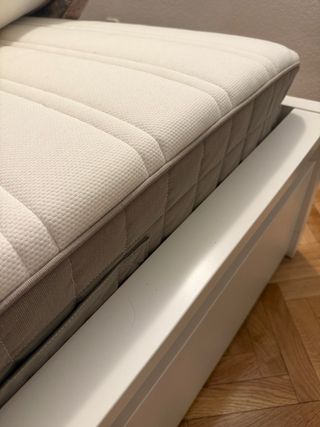 Estructura cama 140cm + 4 cajones + colchón