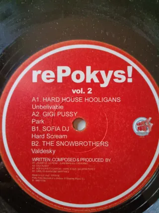 Vinilo Compilation rePokys! vol. 2