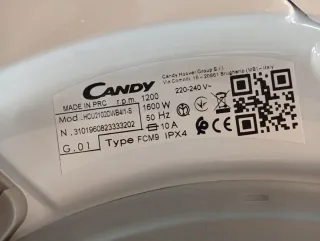 Lavadora a Estrenar Candy Ultra 10kg 1200rpm Nueva