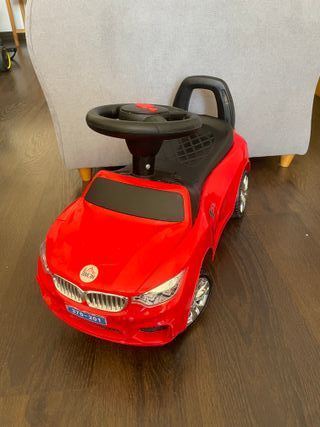 Coche Correpasillos HOMCOM Rojo