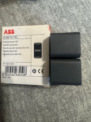 ABB Pulsante 1P Doppio NA 16A