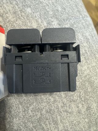 ABB Pulsante 1P Doppio NA 16A