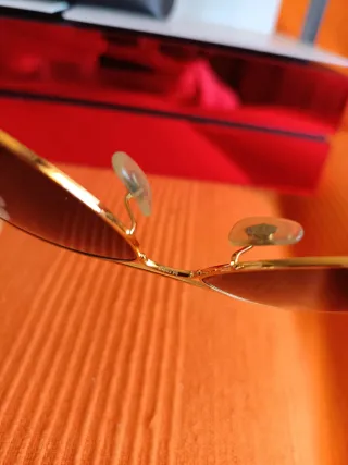 Gafas de sol Ray-Ban Aviator Cockpit doradas