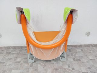 Box gioco neonato arancione e verde