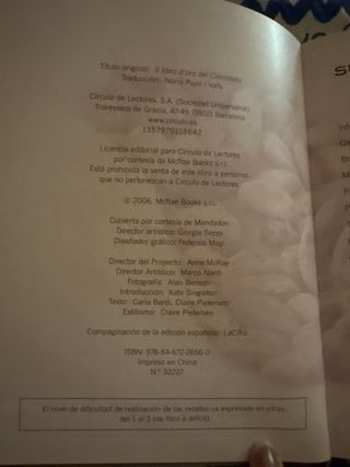 El Libro De Oro Del Chocolate