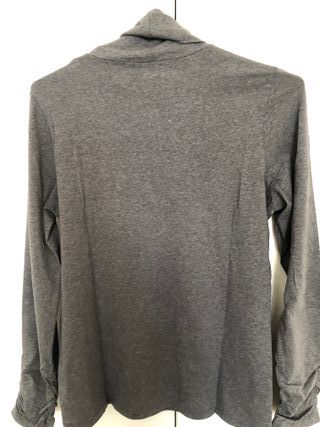 Jersey Escorpion cuello alto gris