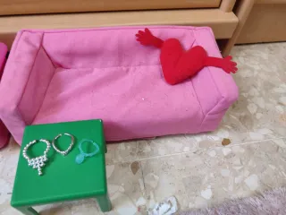 Casa de muñecas Barbie con accesorios