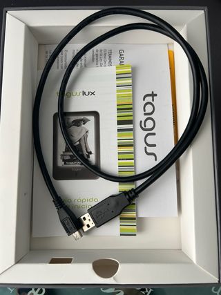 Ebook Tagus Lux Negro con LUZ “LEER DESCRIPCIÓN “