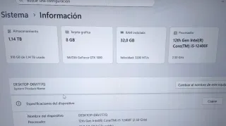 PC Gaming MSI con RGB