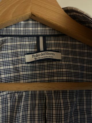 Camisa de cuadros para hombre
