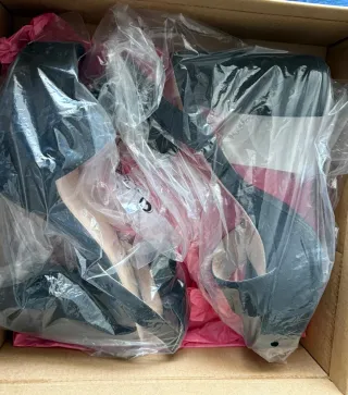 Sandalias de tacón negras