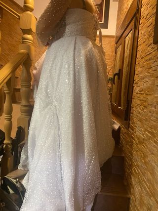 Vestido de Novia Perlas y Lentejuelas