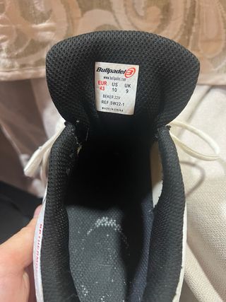 Zapatillas Bullpadel Beker 22V Talla 43