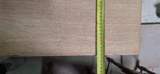 Mesa y 4 Sillas Antiguas Madera