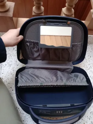 Neceser rígido viaje Talent azul