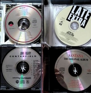 Lote 4 CDs Rock: The Doors, Jethro Tull, John Foge