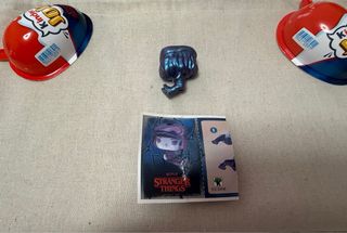 Eddie, Steve y Robin  figuras Stranger Things