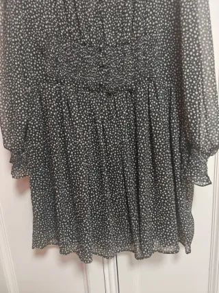 Vestido corto Zara estampado