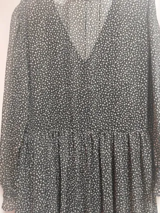 Vestido corto Zara estampado