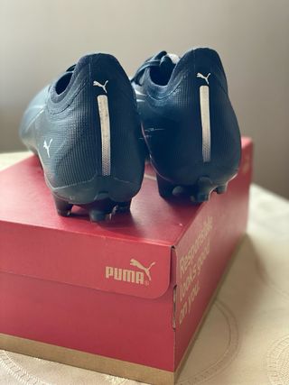 Botas de fútbol Puma Hombre Negras