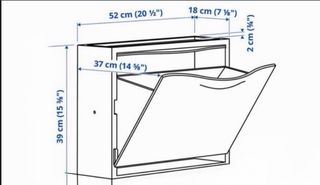 Zapatero trones negro ikea