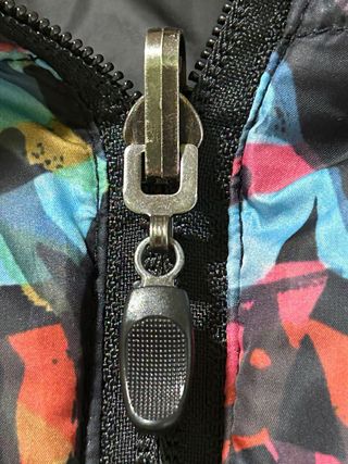 Abrigo Puffer Desigual Estampado Talla M