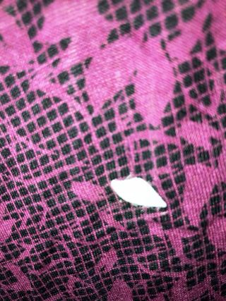 Blusa morada escote y espalda descubierta